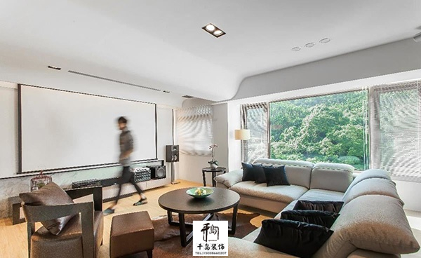 造型妝點(diǎn)，化解梁柱壓迫